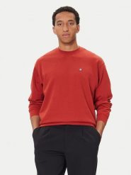 United Colors Of Benetton Bluza 342ZU1093 Bordowy Regular Fit. Czerwone bluzy nierozpinane męskie United Colors Of Benetton, l, bez wzorów, z bawełny, bez ramiączek, bez kaptura. Za 219.99 zł.