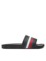 Tommy Hilfiger Klapki FM0FM05233 Czarny. Czarne klapki i japonki męskie Tommy Hilfiger, bez wzorów, z tworzywa sztucznego. Za 129.99 zł.