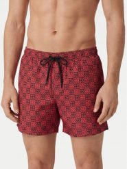 HUGO Szorty kąpielowe Aaron 50556792 Czerwony Regular Fit. Czerwone szorty męskie Hugo, bez wzorów, z syntetyku. Za 339.99 zł.