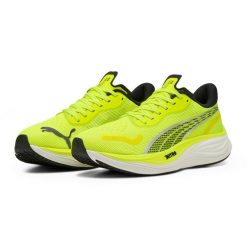 Buty do biegania męskie PUMA Velocity Nitro 3. Żółte buty do biegania męskie Puma, bez wzorów, bez zapięcia, do biegania. Za 379.99 zł.