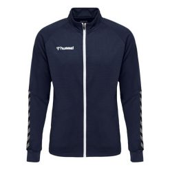 Kurtka Hummel Zip hmlAUTHENTIC Poly. Niebieskie kurtki męskie HUMMEL, m, bez wzorów, bez kaptura, na fitness i siłownię. W wyprzedaży za 165.50 zł.
