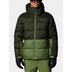 Kurtka Narciarska Męska Columbia Slope Style. Zielone kurtki narciarskie i snowboardowe męskie Columbia, na zimę, m, bez wzorów, bez kaptura, narciarskie. Za 999.00 zł.