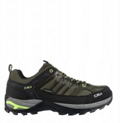 Buty trekkingowe męskie CMP CMP Rigel Low WP 3Q54457-22ER szary 42. Szare buty trekkingowe męskie CMP, bez wzorów, bez zapięcia. Za 372.28 zł.
