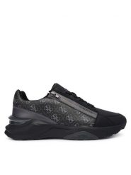 Guess Sneakersy FMFVAL ELE12 Czarny. Czarne buty sportowe na co dzień męskie Guess, m, z aplikacjami, ze skóry, bez ramiączek, bez kaptura. Za 459.99 zł.