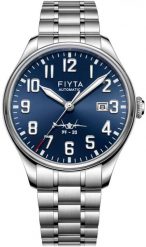 Zegarek męski Fiyta GA881013.WLW srebrny. Szare zegarki męskie Fiyta, srebrne. Za 2,500.00 zł.