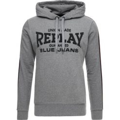 Replay Bluza z kapturem melange grey. Bluzy nierozpinane męskie marki Replay. Za 409.00 zł.
