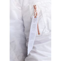 Alpha Industries Kurtka Bomber white. Kurtki męskie marki Alpha Industries. W wyprzedaży za 468.30 zł.