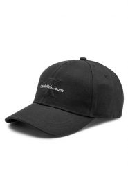 Calvin Klein Czapka z daszkiem Monologo Embro K50K512180 Czarny. Czarne czapki męskie Calvin Klein, bez wzorów, z bawełny. Za 129.99 zł.