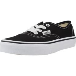 Buty VANS AUTHENTIC Czarny. Czarne buty trekkingowe męskie Vans, bez wzorów, z tkaniny, bez zapięcia, trekkingowe, vans authentic. Za 235.25 zł.