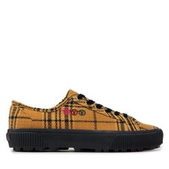 Tenisówki Vans. Żółte trampki męskie Vans, bez wzorów, bez zapięcia. Za 229.99 zł.