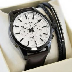 Zestaw męski zegarek Paul Lorens MAKALU-3B1 + bransoletka. Zegarki męskie Paul Lorens. Za 319.99 zł.