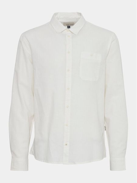 Blend Koszula 20716367 Biały Slim Fit. Białe koszule męskie Blend, m, bez wzorów, z bawełny, bez kołnierzyka, bez ramiączek. Za 189.99 zł.