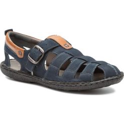 Sandały LASOCKI FOR MEN MI08-448-51-01. Brązowe sandały męskie Lasocki For Men, ze skóry, bez zapięcia. Za 149.99 zł.