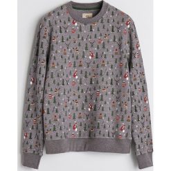 Bluza z motywem świątecznym - Szary. Bez kategorii marki Reserved. W wyprzedaży za 49.99 zł.