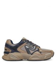 REPLAY Sneakersy GMS9M .000.C0018T Granatowy. Niebieskie buty sportowe na co dzień męskie Replay, m, bez wzorów, z materiału, bez ramiączek, bez kaptura. Za 449.99 zł.