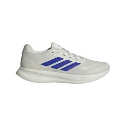 Buty do biegania adidas Runfalcon 5. Białe buty do biegania męskie ADIDAS, bez wzorów, bez zapięcia, do biegania. Za 250.20 zł.