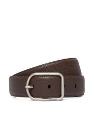 Calvin Klein Pasek Męski Round Buckle 35Mm LV04D7024G Brązowy. Brązowe paski męskie Calvin Klein, bez wzorów, ze skóry. Za 169.99 zł.