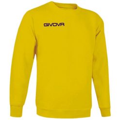 Bluza piłkarska dla dorosłych Givova Maglia One żółta. Żółte bluzy nierozpinane męskie Givova, xl, bez wzorów, sportowe, bez ramiączek, bez kaptura. Za 112.21 zł.