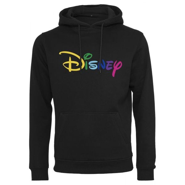 Bluza z kapturem Urban Classic diney rainbow logo. Czarne bluzy nierozpinane męskie Urban Classics, m, bez wzorów, z kapturem. Za 272.00 zł.