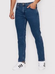 Wrangler Jeansy Greensboro W15QYI39U 112145840 Niebieski Regular Fit. Niebieskie jeansy męskie Wrangler, bez wzorów, z bawełny. Za 339.99 zł.