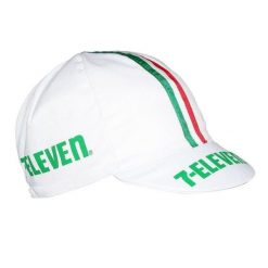Czapka rowerowa Gist Equipe Vintage 7-Eleven. Białe czapki męskie GIST, bez wzorów, sportowe. Za 129.00 zł.