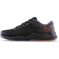 Buty treningowe dla dorosłych TYR TRAINER CXT-7. Czarne buty treningowe męskie TYR, bez wzorów, bez zapięcia, na fitness i siłownię. Za 699.99 zł.