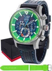 Zegarek Vostok Europe Zegarek męski Vostok Europe VR42-595A733 niebieski. Niebieskie zegarki męskie Vostok Europe. Za 1,880.00 zł.