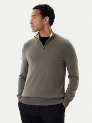 BOSS Sweter H-Hemarlo 50549984 Beżowy Regular Fit. Brązowe kardigany męskie Boss, bez wzorów, z wełny, bez kołnierzyka, bez ramiączek. Za 749.99 zł.