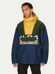 DC Shoes Kurtka snowboardowa ADYTJ03077 Granatowy Standard Fit. Niebieskie kurtki narciarskie i snowboardowe męskie DC Shoes, na zimę, m, bez wzorów, z syntetyku, bez kaptura, narciarskie. Za 489.99 zł.