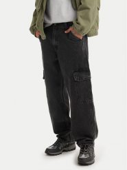 Levi's® Jeansy 568™ 000LP-0002 Czarny Loose Fit. Czarne jeansy męskie bez wzorów, z bawełny. Za 359.99 zł.