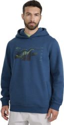 Bluza męska 4F M1904 niebieska 4FWAW25TSWSM1904 46S M. Niebieskie bluzy nierozpinane męskie 4f, m, bez wzorów, bez ramiączek, bez kaptura. Za 179.98 zł.