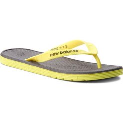Japonki NEW BALANCE - M6076YL Żółty. Żółte klapki i japonki męskie New Balance, z tworzywa sztucznego. Za 59.99 zł.