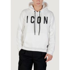 Bluza Mężczyzna ICON. Białe bluzy nierozpinane męskie ICON, m, bez wzorów, bez ramiączek, bez kaptura. W wyprzedaży za 314.50 zł.