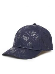 Guess Czapka z daszkiem AM9540 COT01 Granatowy. Niebieskie czapki męskie Guess, z aplikacjami, z bawełny. Za 129.99 zł.