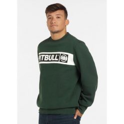 Bluza męska Pitbull Sherwood. Zielone bluzy nierozpinane męskie PITBULL, m, bez wzorów, sportowe, bez ramiączek, bez kaptura. Za 199.00 zł.
