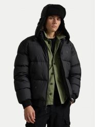 Polo Ralph Lauren Kurtka puchowa 710967783003 Czarny Regular Fit. Czarne kurtki męskie Polo Ralph Lauren, na zimę, m, bez wzorów, z puchu, bez ramiączek, bez kaptura. Za 2,199.00 zł.