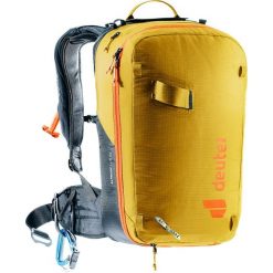 Plecak lawinowy Deuter Alproof Lite 22 Alpride E2 22L, bez PFC. Żółte plecaki męskie Deuter, bez wzorów. Za 6,299.99 zł.