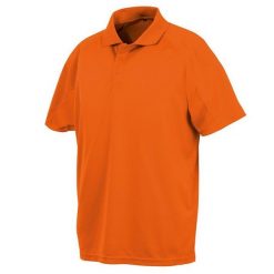 Męska Koszulka Polo Impact Performance Aircool. Brązowe koszulki polo męskie SPIRO, m, bez wzorów, bez kołnierzyka, bez ramiączek. Za 52.99 zł.