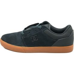 Trampki DC Shoes Crisis 2 – szare/gumowe. Czarne trampki męskie DC Shoes, bez wzorów, z gumy, sportowe, bez zapięcia. Za 328.60 zł.