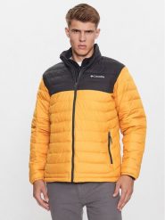 Columbia Kurtka przejściowa Powder Lite™ Jacket 169800 Żółty Regular Fit. Żółte kurtki outdoor męskie Columbia, m, bez wzorów, z syntetyku, bez kaptura, outdoorowe. Za 279.99 zł.