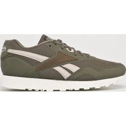 Reebok Classic - Buty Rapide Mu. Zielone buty sportowe na co dzień męskie Reebok Classic, bez wzorów, z gumy, sportowe, bez ramiączek, bez kaptura. W wyprzedaży za 269.90 zł.