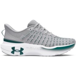 Buty do biegania Under Armour Infinite Elite. Szare buty do biegania męskie Under Armour, bez wzorów, z materiału, bez zapięcia, do biegania. W wyprzedaży za 607.75 zł.