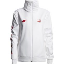 Bluza defiladowa męska Polska Pyeongchang 2018 BLM902R - biały. Bluzy rozpinane męskie marki 4f. W wyprzedaży za 199.99 zł.