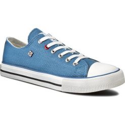 Trampki BIG STAR - T174108 Blue. Niebieskie trampki męskie Big Star, z gumy, retro. Za 79.00 zł.