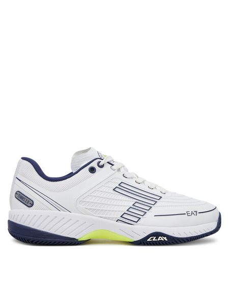 EA7 Emporio Armani Sneakersy X8X242 XK438 U451 Biały. Białe buty sportowe na co dzień męskie EA7 Emporio Armani, m, bez wzorów, ze skóry, bez ramiączek, bez kaptura. Za 699.99 zł.