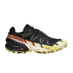 Buty do biegania męskie Salomon Speedcross 6 Gtx. Czarne buty do biegania męskie Salomon, bez wzorów, z materiału, bez zapięcia, do biegania, salomon speedcross. Za 773.00 zł.