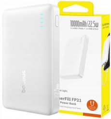 Powerbank Baseus Powerbank Baseus EnerFill FP21 10000mAh 22.5W USB-A - USB-C - biały. Białe powerbanki Baseus. Za 54.07 zł.