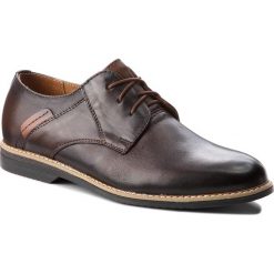Półbuty SERGIO BARDI - Castorano FW127366818IG 104. Brązowe eleganckie półbuty męskie Sergio Bardi, z materiału, klasyczne. Za 229.00 zł.
