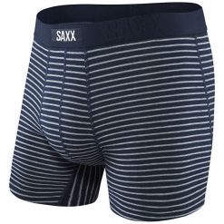 SAXX Bokserki męskie Undercover Boxer Brief Navy Skp St (rozmiar L). Niebieskie bielizna termoaktywna męska Saxx, l, bez wzorów. W wyprzedaży za 95.00 zł.