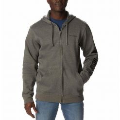 Bluza Sportowa Z Kapturem Męska Columbia Trek Full Zip. Szare bluzy nierozpinane męskie Columbia, m, bez wzorów, z kapturem. Za 252.99 zł.